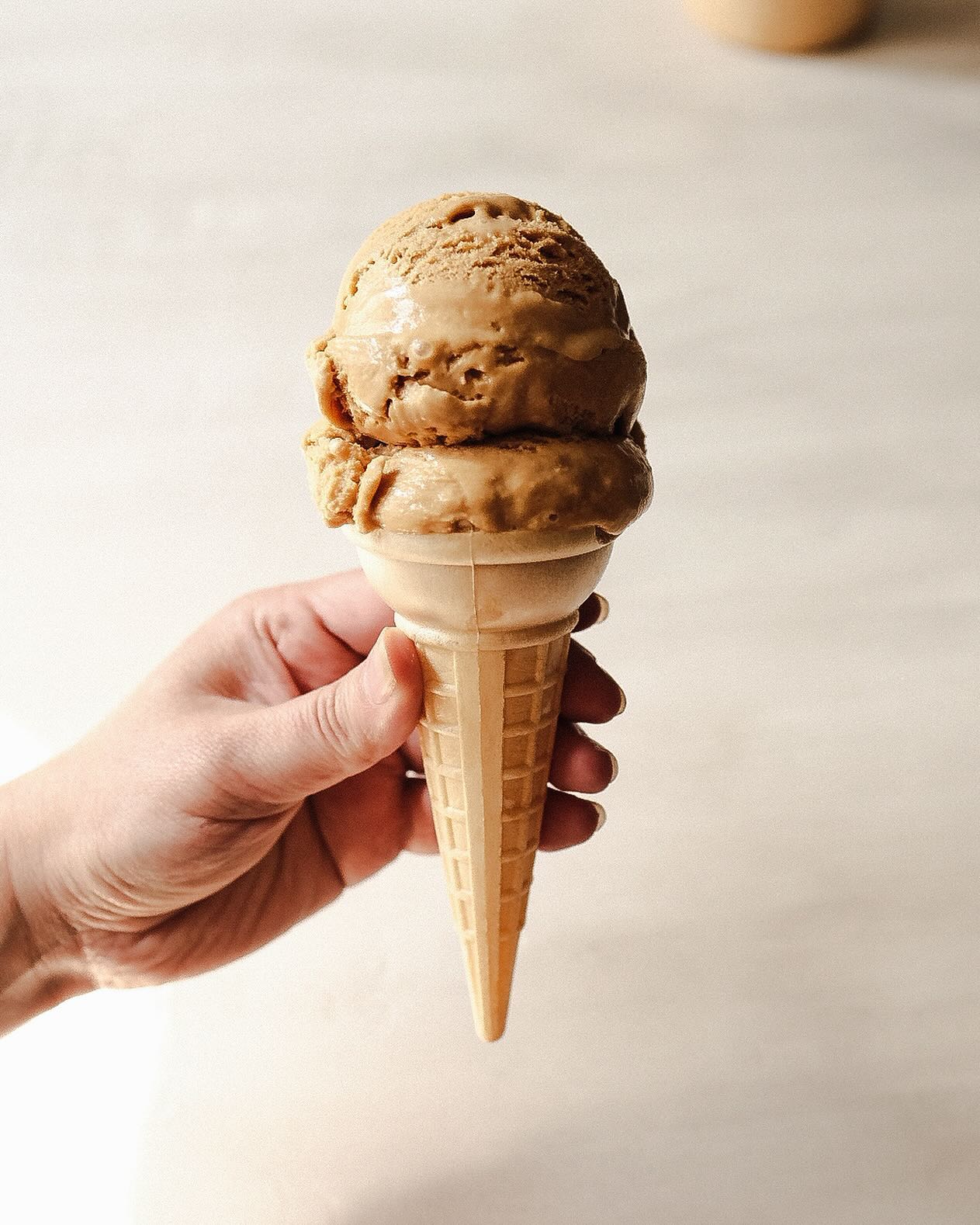 I still dream of a sea salt caramel gelato I had 13 years ago in Saintes, France. I happened to have the exact amount of organic cream for a batch of ice cream in the fridge. We always have farm fresh eggs. So I went down a rabbit hole last Sunday getting the caramel to the edge of burnt (iykyk) and emerged with a quart of ice cream that creates pure happiness in a cone. Life is good.

#seasaltcaramel #icecream #caramelicecream #thefeedfeed #f52grams #dessert